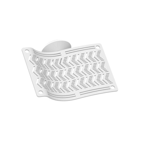 Hamac stable de reptiles de ventouse pour l'escalade-Blanc petit