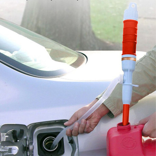 Cordless Fluid Extractor Pump 16in Hose Red 3V 1A
