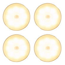 Veilleuse à Détecteur de Mouvement, Rechargeable, Sans Fil, LED, Idéale pour la Cuisine, la Chambre à Coucher, la Table de Chevet