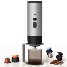 3 In1 Portable Coffee Maker for Travel, Espresso Machine the Go,Self-Heating for Car,Hiking,Camping,Office