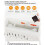 White Noise  Speaker Air Aroma Diffuser Humidifier with 8 Effect&Simulation Flame Noise  Speaker Light 3