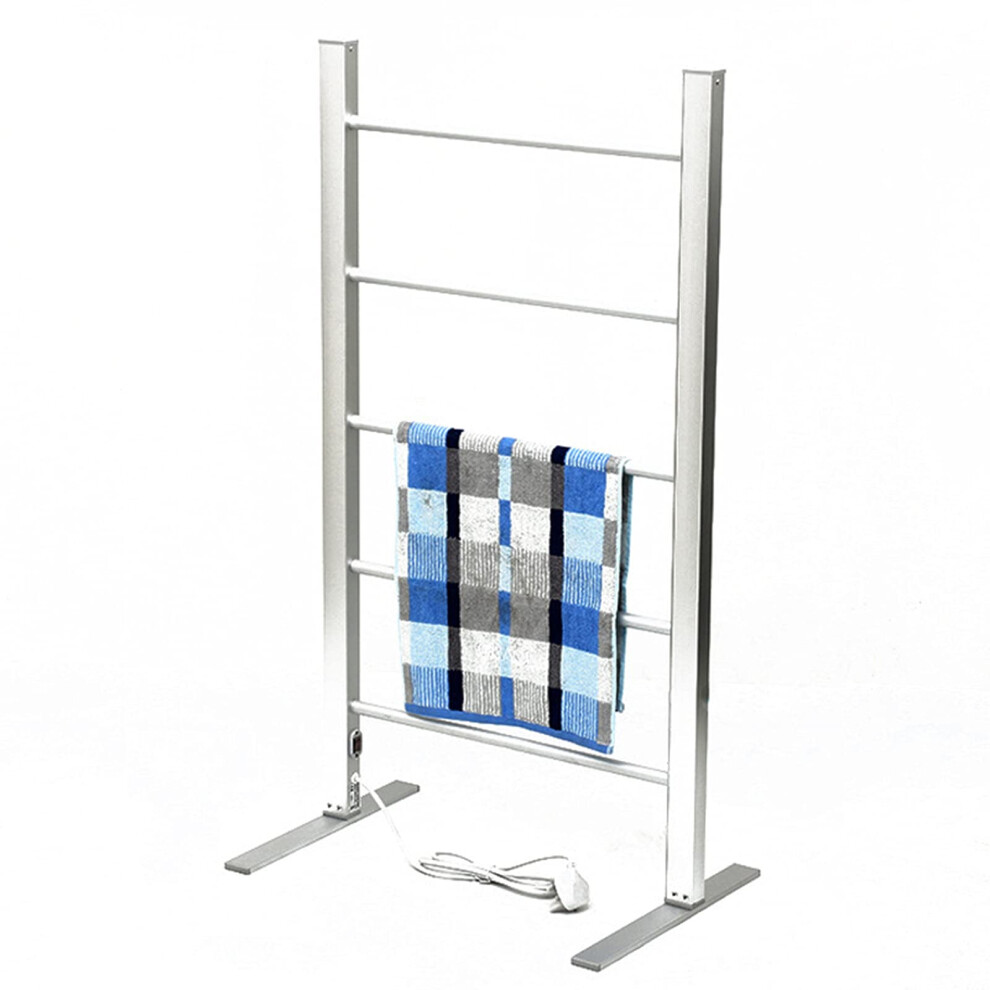 Freestanding Heated Towel Rail 100W Electric Towel Warmer With Smart Constant Temperature And Ip44 Waterproof Aluminum Rack For Bathroom 9771547767466