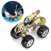 Stirling Engine Kit Car Model – Educational DIY Hot Air Engine Generator for Hands‑On Learning
