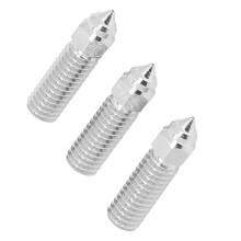 3Pcs 1.75mm M6 0.4mm Nozzle Copper Alloy Extruder