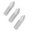 3Pcs 1.75mm M6 Thread High-Speed 0.4mm Nozzle Set 1