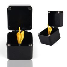 Prank Gift Box with Instant Popup Surprise, Funny Christmas Gag for Adults, Office and Home Decor (1 PCS)