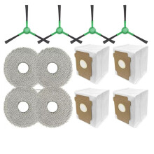 Fit for 405 Combo / 505 Combo Spare Part Accessories Side Brush Mop Cloth Dust Bag