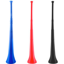 3 Pack Collapsible Stadium Horn 28 Inch Vuvuzela for Sports Events Multicolor Blow Noisemaker Set