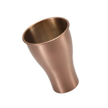 Übergroßer, isolierter, rostfreier Stahlbecher mit-Roségold