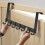 Heavy Duty Over Door Hook Corrosion Resistant-Grey 7 hooks 5