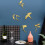 Acrylic Mirror Wall Sticker Removable Bird Wall Decal-Black S 3
