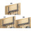 Rustproof Over The Door Hook 6 Pack For Coat-Gray 8 hooks 6