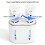 Advanced Double Nozzle Liquid Soap Dispenser ABS Construction 7