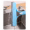 Window Cleaning Sponge Silicones Blade Household Bathroom-White 5