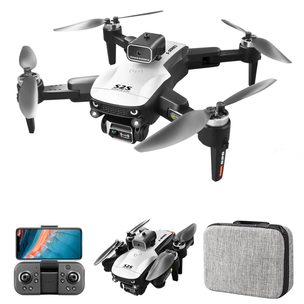 S2s 4K Dual Camera Foldable Fpv Drone For Adults, Brushless Motor Quadcopter With Obstacle Avoidance And Altitude Hold 9330225238690