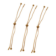 Stainless Steel Extension Chains For-Gold Round snake style1