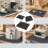 Dishwasher Drip Tray with Raised Edge Portable Silicone-6060CM 3