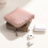 Soft Lining Mini Jewelry Case Protects Necklaces-Silver 5
