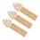 3Pcs 3D Printer Brass Nozzle Kit 1.75mm, 0.4mm Hole 1