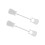 2X Bed Sheet Holders and Sheet Fasteners Adjustable Non Slip Straps for Fitted Sheets White 1