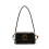 Trendy Retro Inspired PU Handbag Spacious Compartment-Black 1