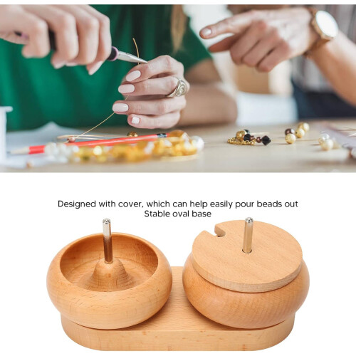 Professional Wood Bead Spinner Kit For Making Bracelets 1