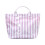 Fashion Stripe Pattern Handbag Spacious Interior Beach-4 1