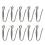 High Strength Stainless Steel Earring Backs With Spring Designs 1