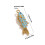 Unique Multicolor Fish Charm Delicate Jewelry Findings-Orange 4