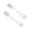 2X Bed Sheet Holders and Sheet Fasteners Adjustable Non Slip Straps for Fitted Sheets White 4