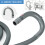 Universal Washing Machine Dishwasher Drain Waste Hose Bathroom 5