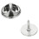 20pcs Silver And Black Pin Holders With Strong Fixing-8mm 2