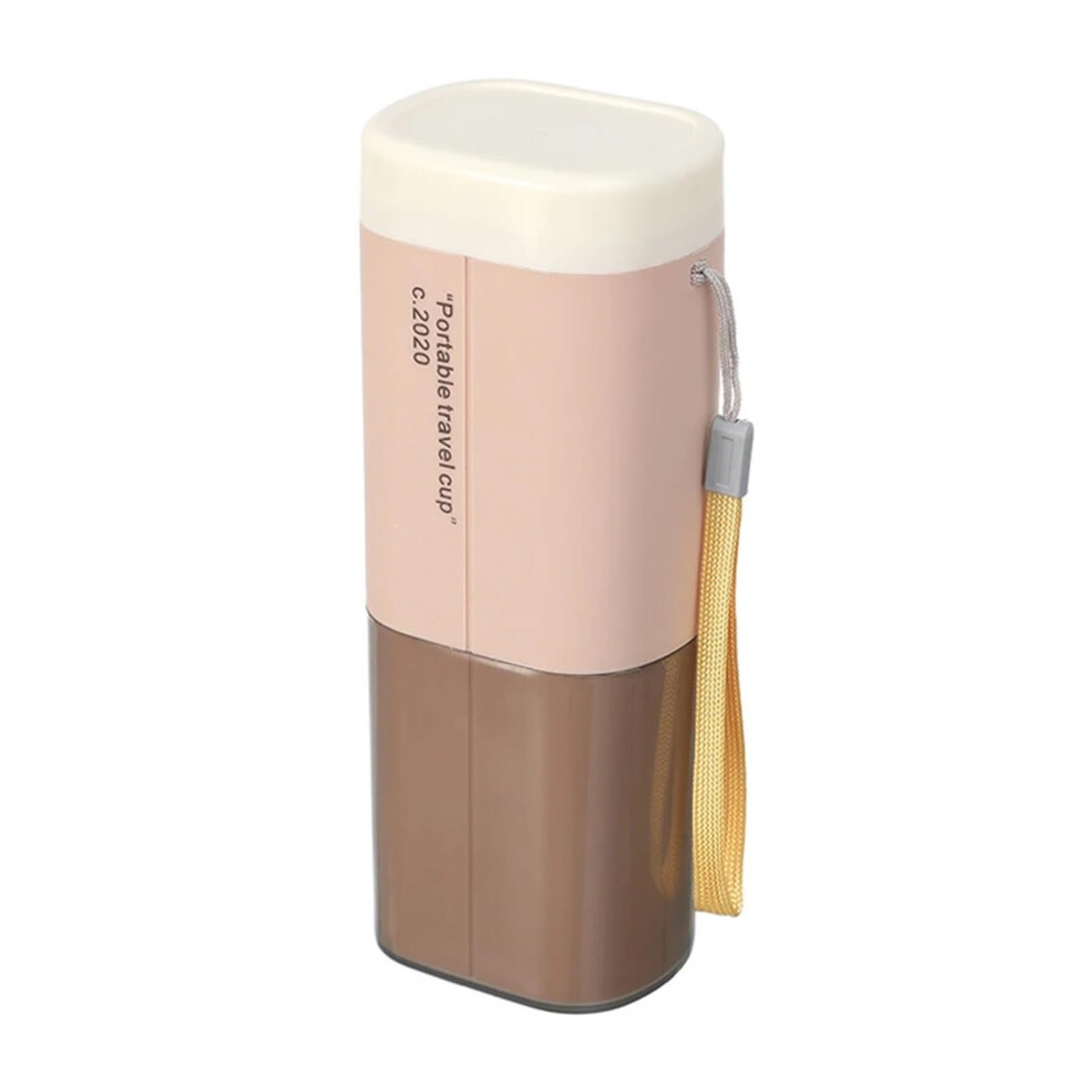 Travel Toothbrush Case Pink, Hygienic Protective Holder with Durable Water Resistant Build for Travel