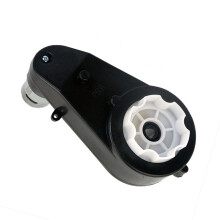 12V 550 DC Motor Gearbox for Kids Ride On Car, Speed 40000RPM Durable Metal Reducer (1pcs)
