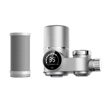 Purificateur D'Eau Intelligent pour Robinet de Cuisine: Filtre Anticalcaire et Stérilisant avec Affichage LED