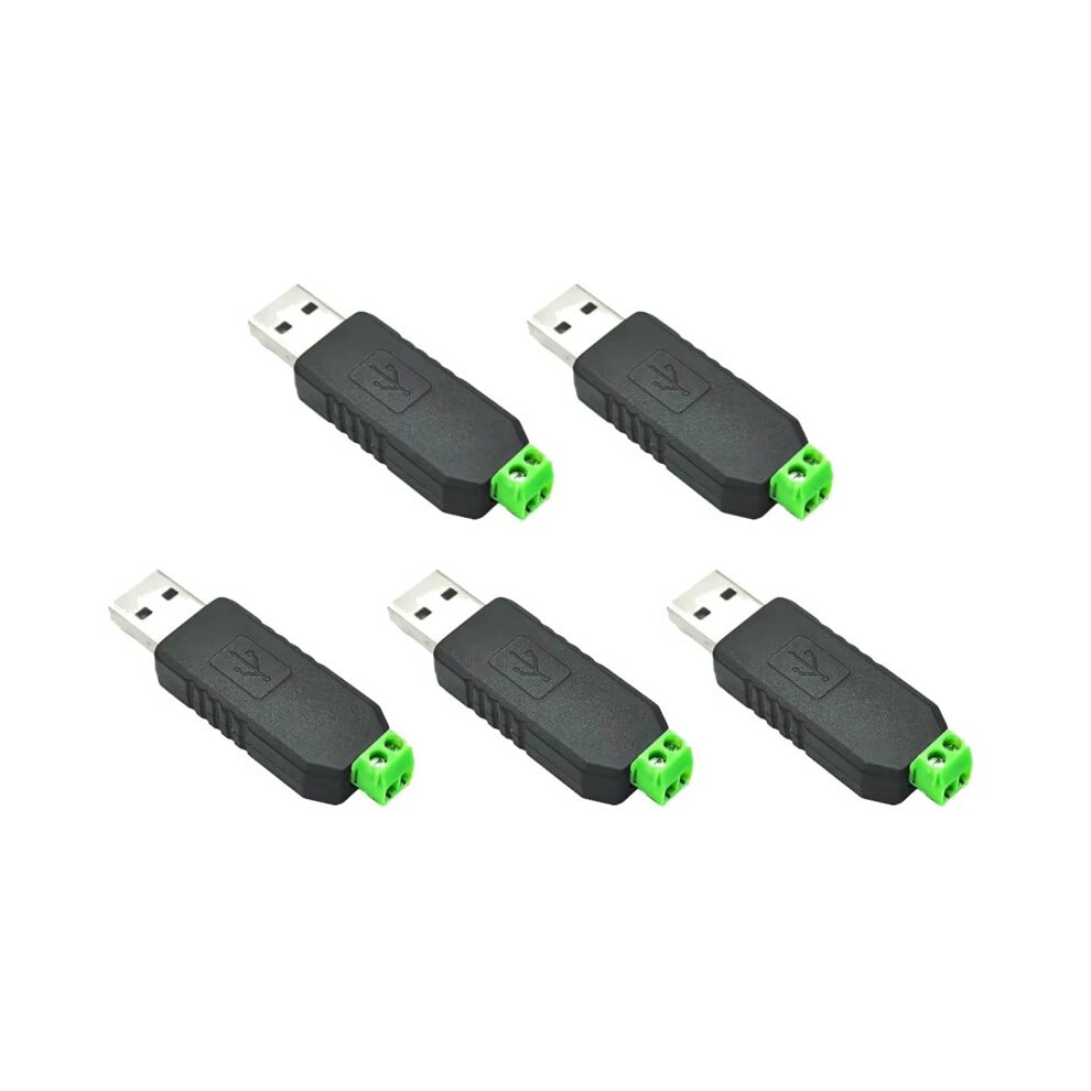 Usb To Rs485 Converter Ch340/Pl2303/Ft232 Chip Rs485 Serial Converter For Xp/Win7/10 For Vista Linux For Macos Wince5.0 Black 6032356023772