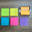 Pad   Sticky Notes with 2 Pack   Note Dispenser Note Holder Black Base Clear Top Self Stick Memo 8