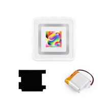 AI ESP32-S3 0,85-Zoll-LCD-Display-Entwicklungsboard, 2,4-GHz-WLAN, 128x128 Pixel, Integrierte Dual-Mikrofone, RGB-LED für XiaoZhi