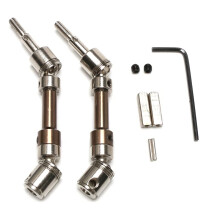 RC Car CVD Drive Shaft for Wltoys 12428 12423 12427 1/12 Upgrade Parts Durable Metal Front Axle Replacement