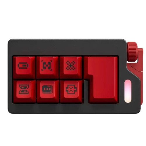 New M7Pad Wireless  Dual-Mode Mechanical Keyboard Customize Shortcut Keys Keyboard Support BLE5.0 A