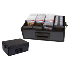 Graded Card Case with Lockable Latch, for PSA and BGS Slabs, 4Slot ScratchResistant Display