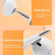 20-in-1 Multifunctionele Reinigingsset voor Oordopjes, Camera, Telefoon, Toetsenbord en Headset: Reinigingspen en Borstelset