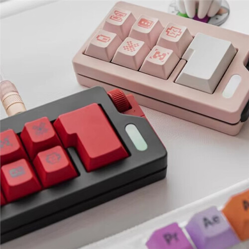 New M7Pad Wireless  Dual-Mode Mechanical Keyboard Customize Shortcut Keys Keyboard Support BLE5.0 B 1