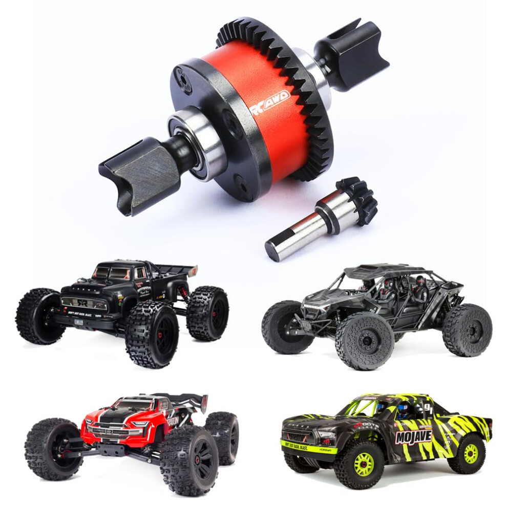 Differential Upgrade Heavyduty 40Crmo Steel Diff Gear Set For Arrma 6S Kraton Outcast Talion 9771547769194