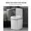 12L Automatic Sensor Trash Can with Smart Motion Sensor, Quiet SoftClose Lid for Kitchen and Bathroom, Blue Battery Model 4