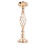 Candlestick Ornament Iron Twisted Curb Gold M 1