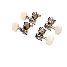 Guitar Tuning Pegs and Ukulele Machine Heads with Precise Tuning Control, Durable Easy Install 4 String Set