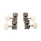 Guitar Tuning Pegs and Ukulele Machine Heads with Precise Tuning Control, Durable Easy Install 4 String Set 2