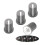 4pcs Grey Mixer Knobs Replacement for Pioneer DJ Controller – Durable Trim Knobs with Precise Grip Control 1