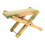 Adjustable Solid Wood Guitar Footstool with NonSlip Support, Foldable Design and 3 Height Levels 1